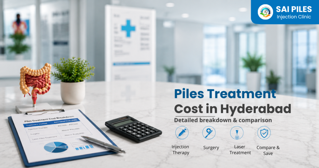 Piles Treatment Cost in Hyderabad Comparison Chart